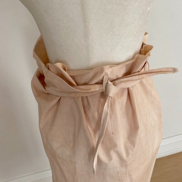 CHRISTIAN Wijnants BNWT Peach Skirt Tie Dye sz 8 - Picture 3 of 12
